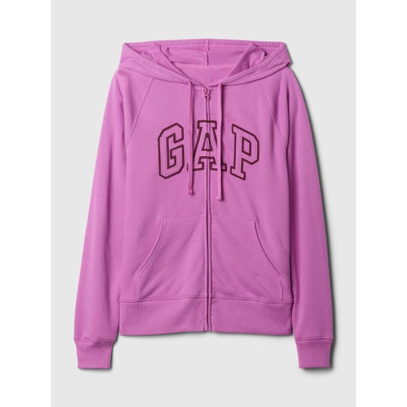 Kapucnis pulóver logóval és kapucnival