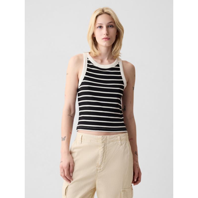 Tílkový crop top