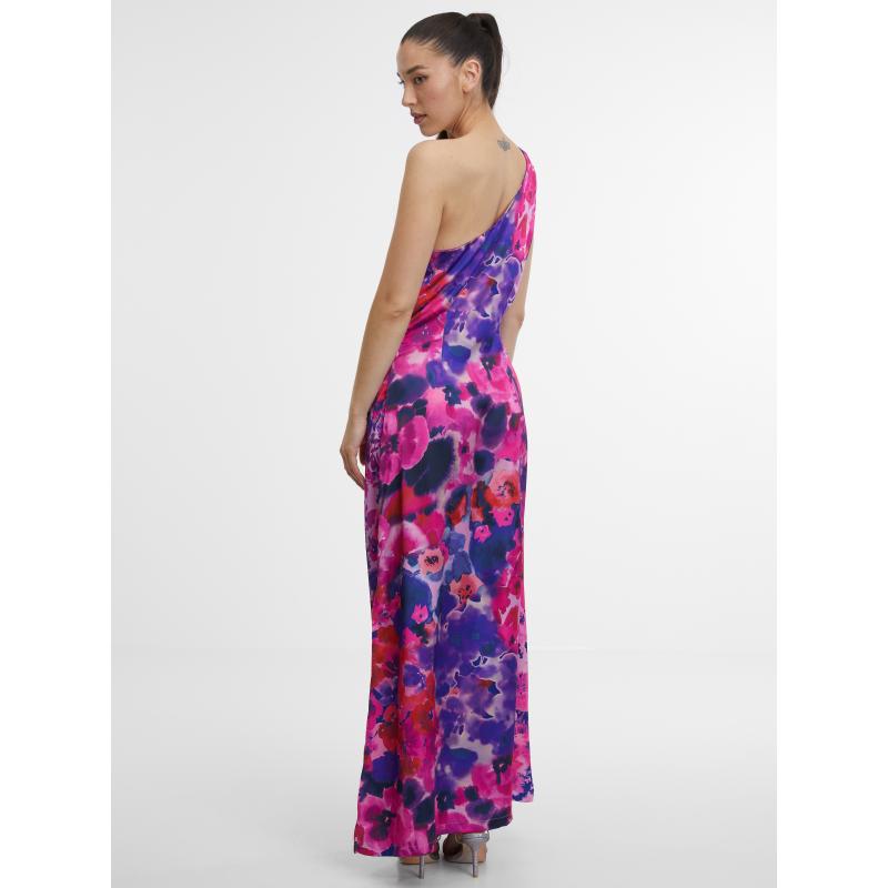 Fialové maxi šaty pre ženy