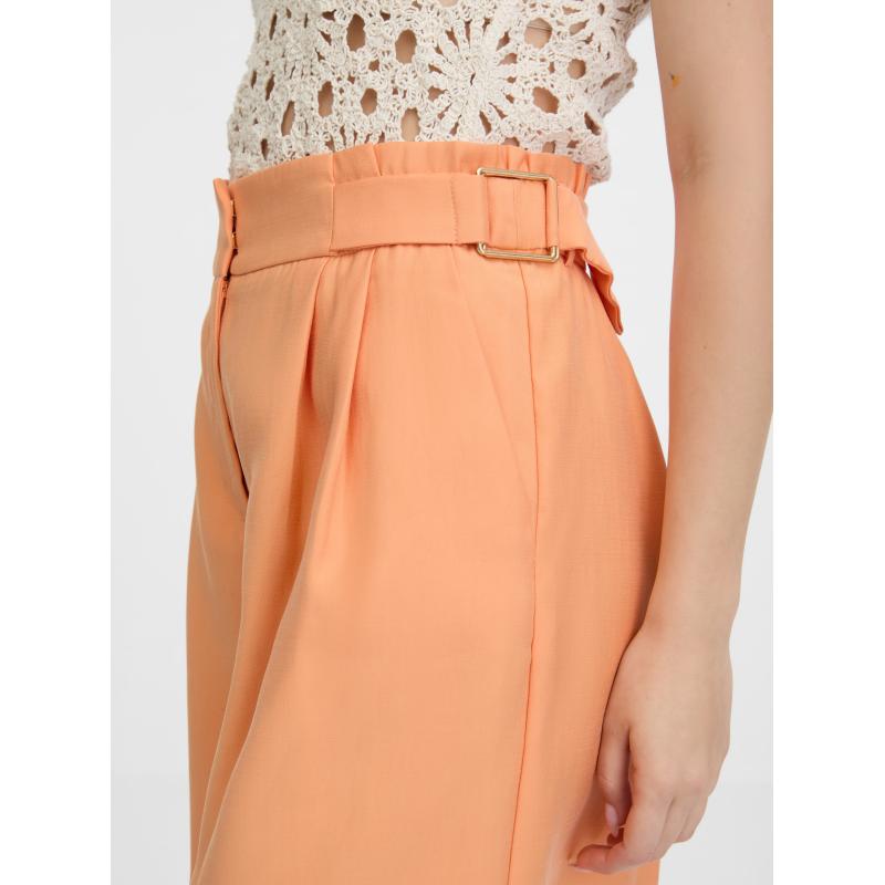 Oranžové dámské kraťasy