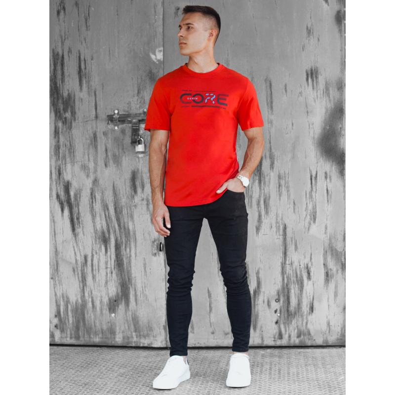 Férfi nyomtatott póló MAUI narancssárga