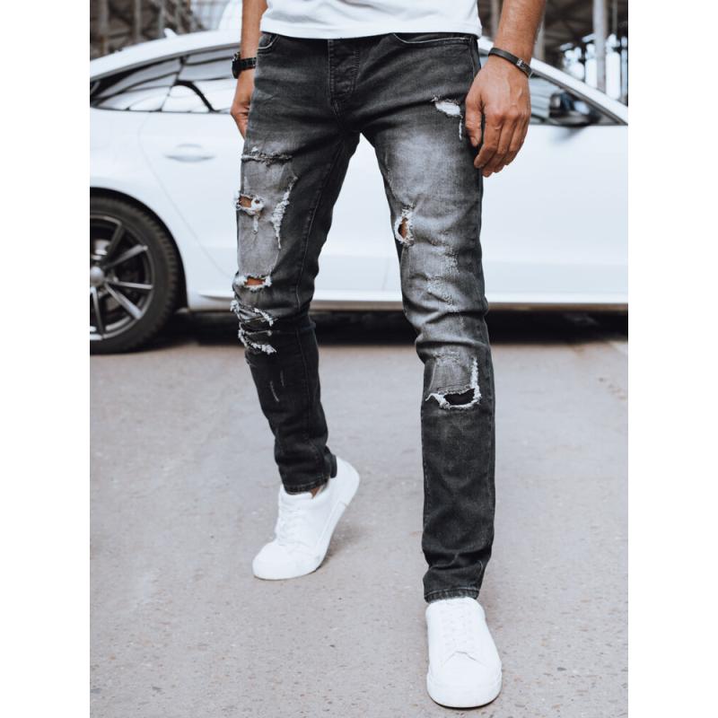 Pánské džínové kalhoty DERA černé
