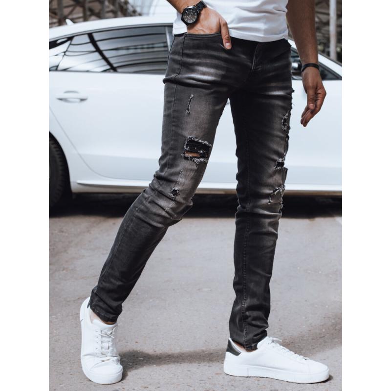 Pánské džínové kalhoty VIMA černé