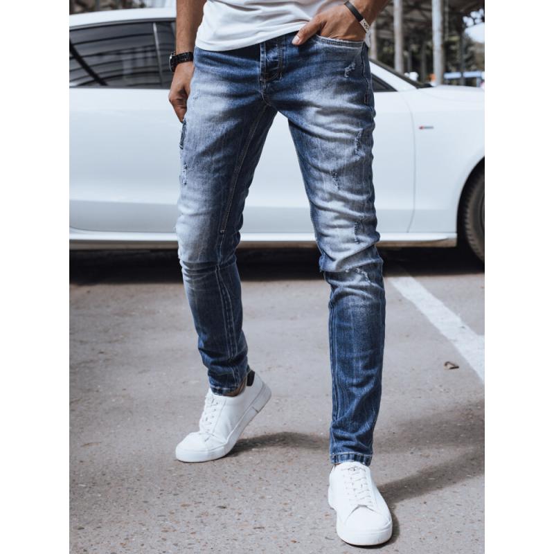 Pánske džínsové nohavice VIKA modré