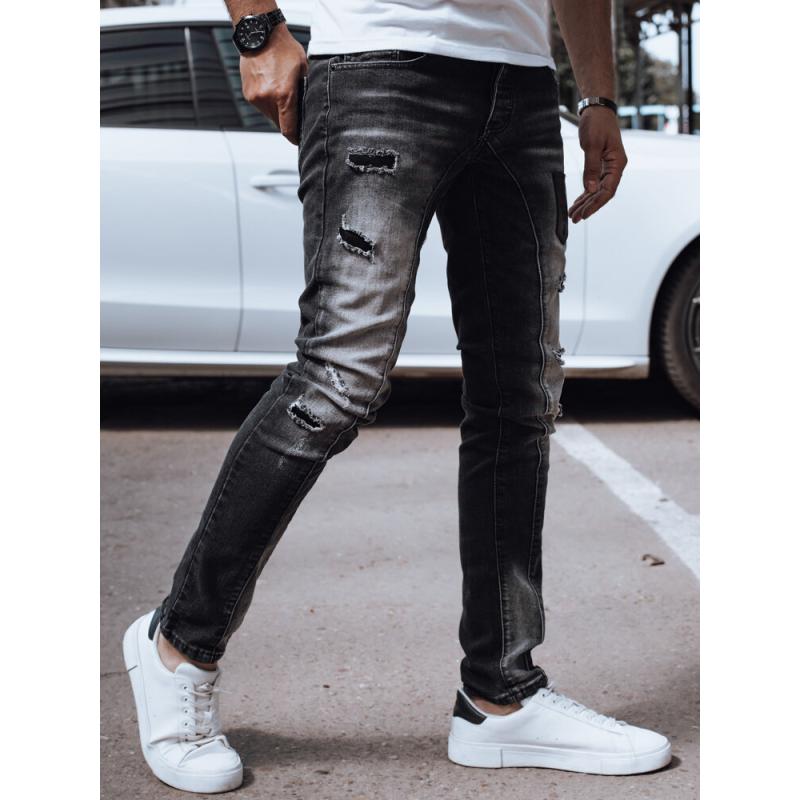 Pánské džínové kalhoty SEVA černé