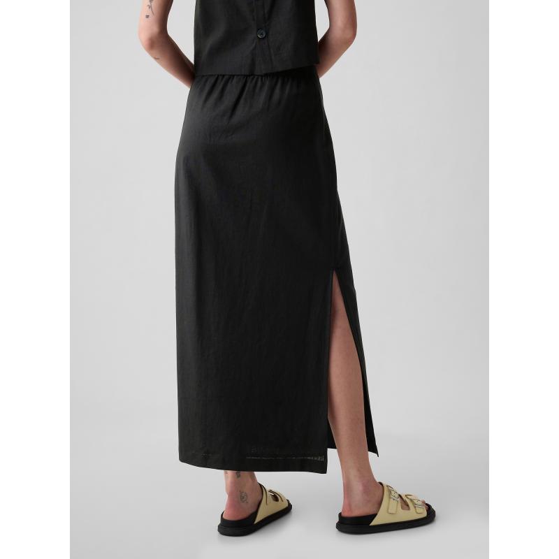 Vászon maxi szoknya