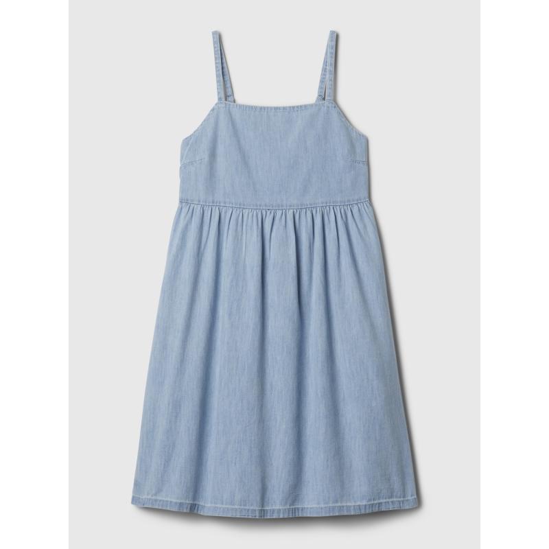 Dětské džínové šaty