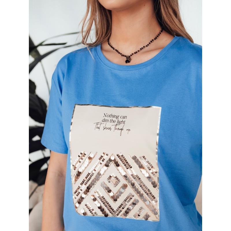 Női póló CENTIA kék