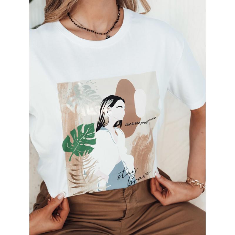 Dámské tričko BRAVIS bílá