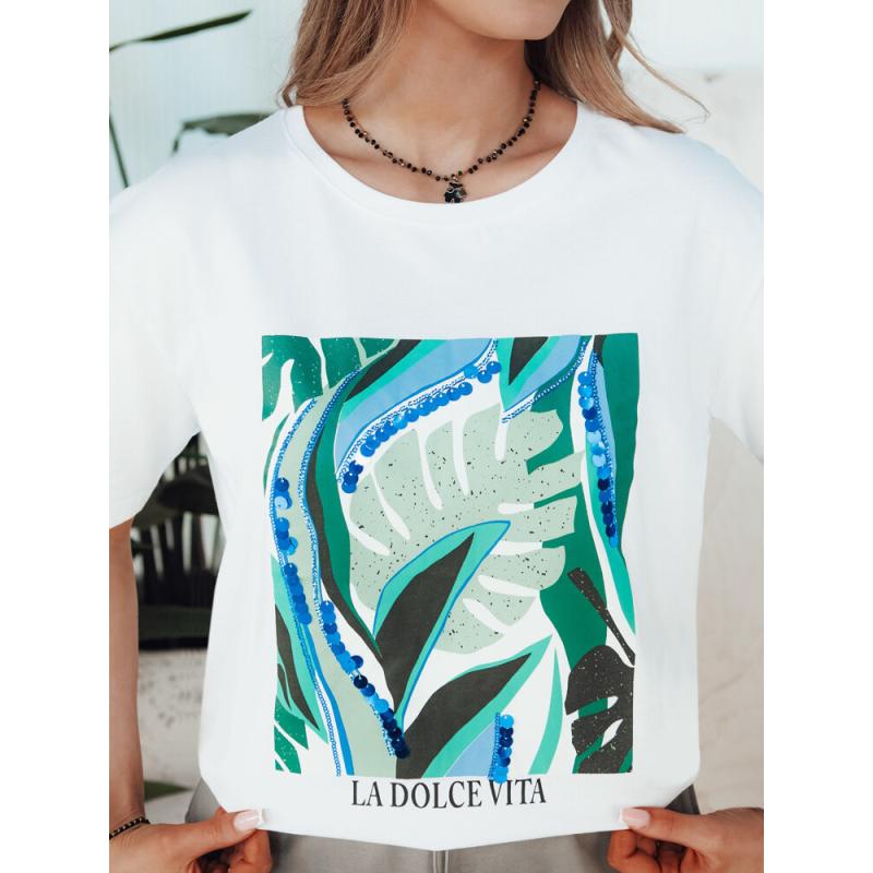 Dámské tričko s potiskem MUYUMBA bílé