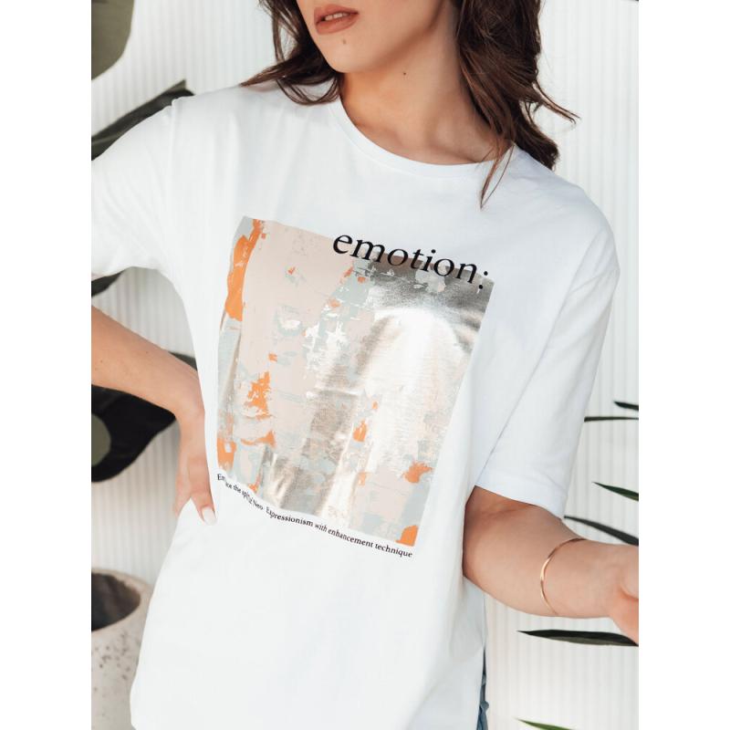 Női póló EMLOT fehér