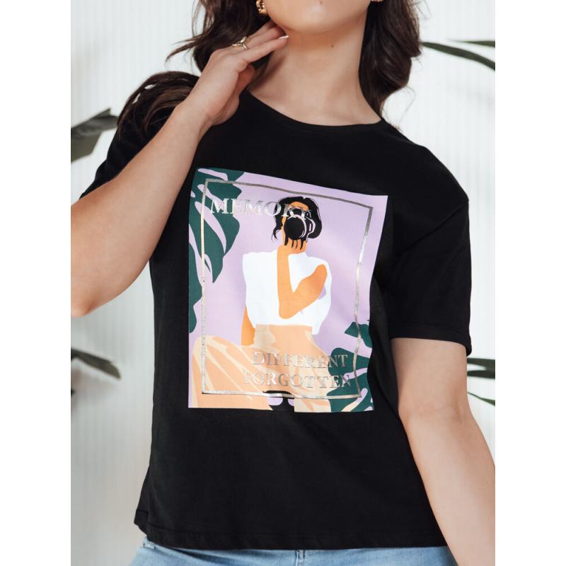 Dámske tričko MEMORY čierna