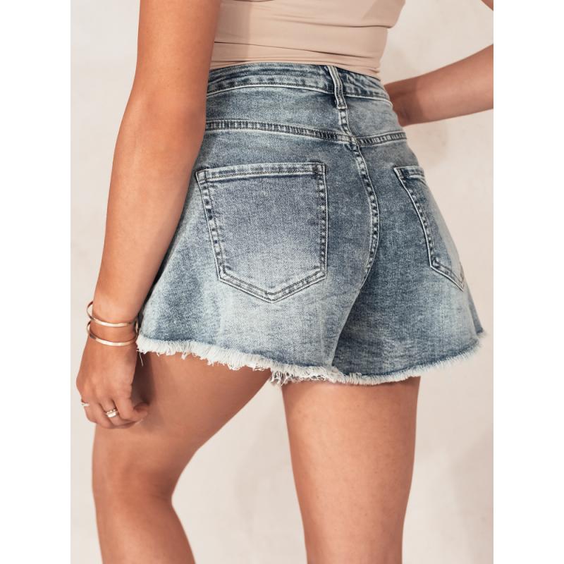 Dámské džínové kraťasy JEANSGLOW modré