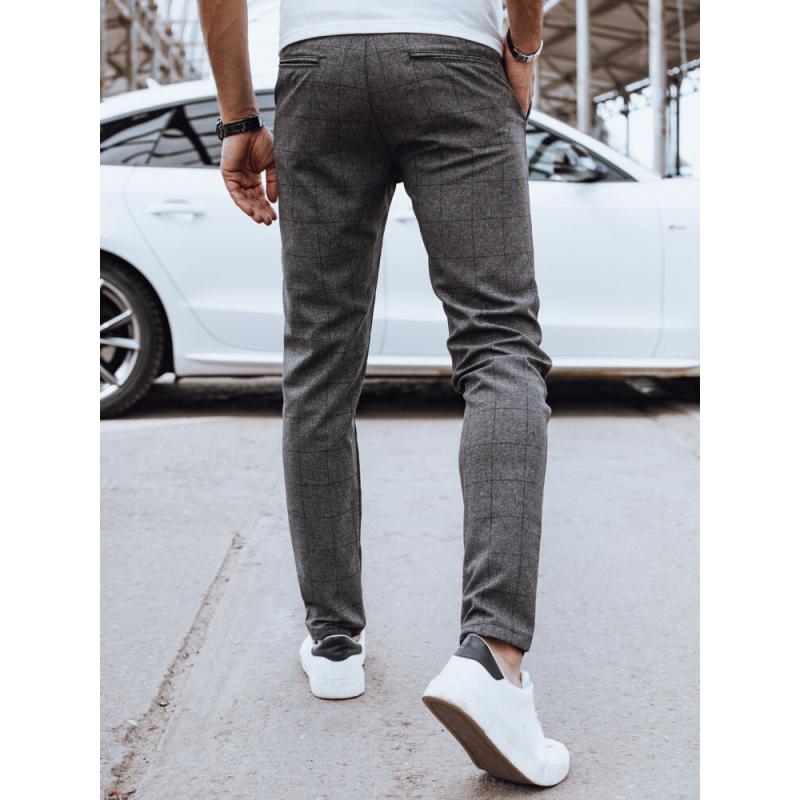 Pánské volnočasové kalhoty MIRA grafitové