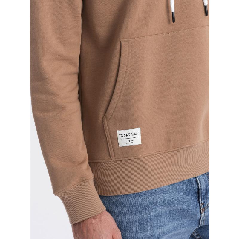 Férfi kenguru kapucnis pulóver barna