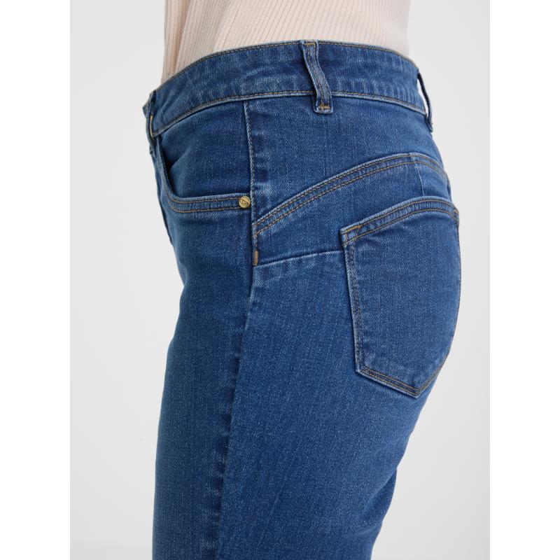 Kék női skinny farmer