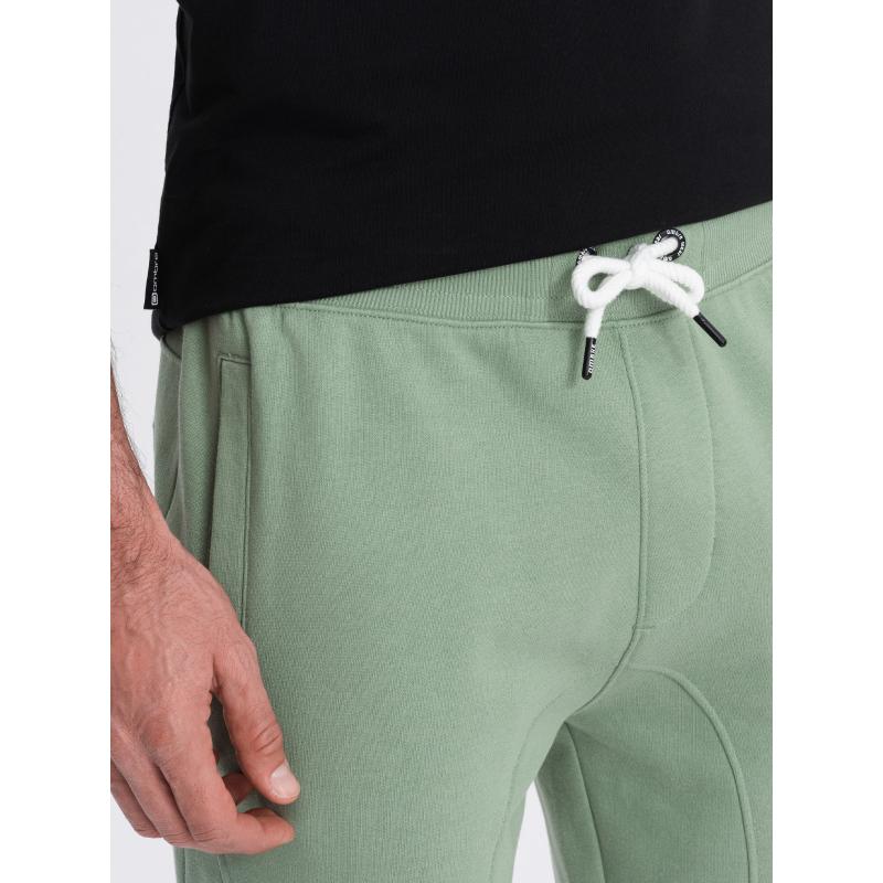 Pánske tepláky jogger zelené