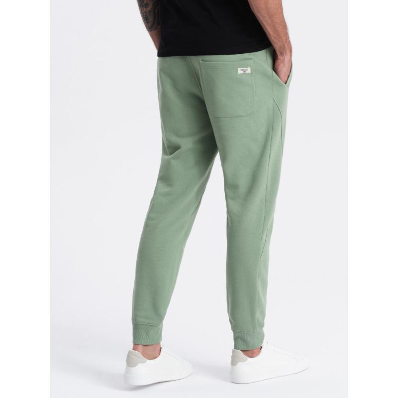 Pánske tepláky jogger zelené