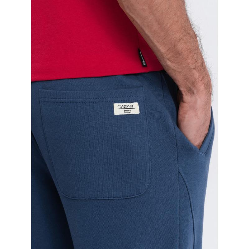 Pánske tepláky jogger tmavomodré