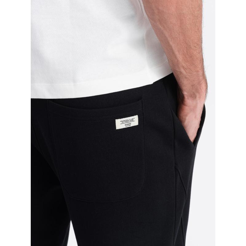 Pánské tepláky jogger černé 