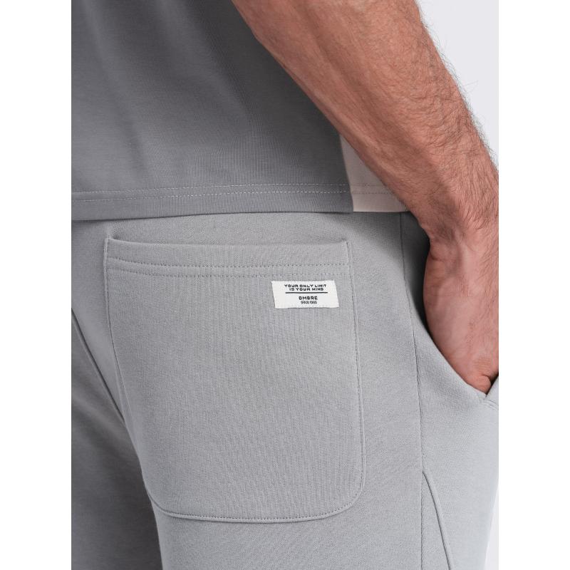 Férfi jogger melegítőnadrág szürke