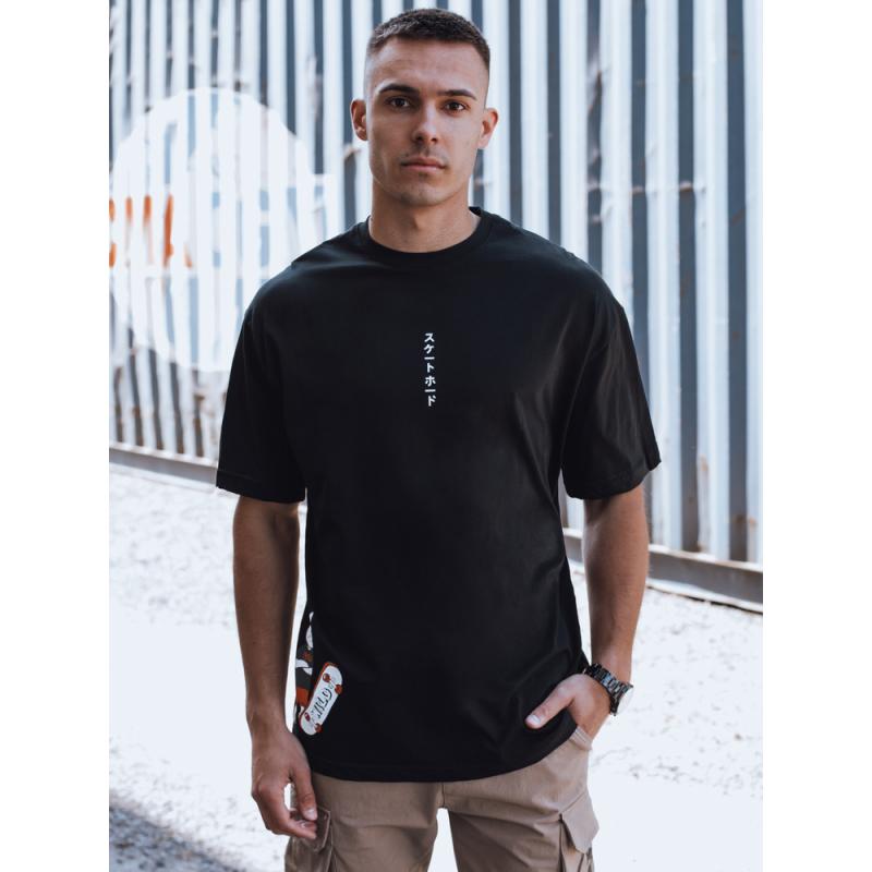 Pánské tričko s potiskem LIMA černé