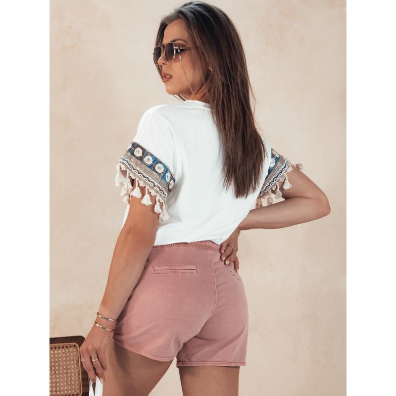 Dámské šortky CICA světle růžové