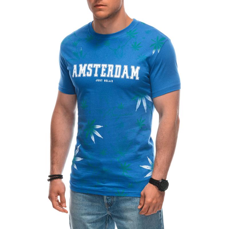 Pánske tričko S1958 modré