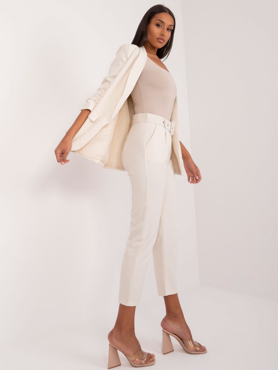 Dámske kalhoty OCH BELLA Light Beige