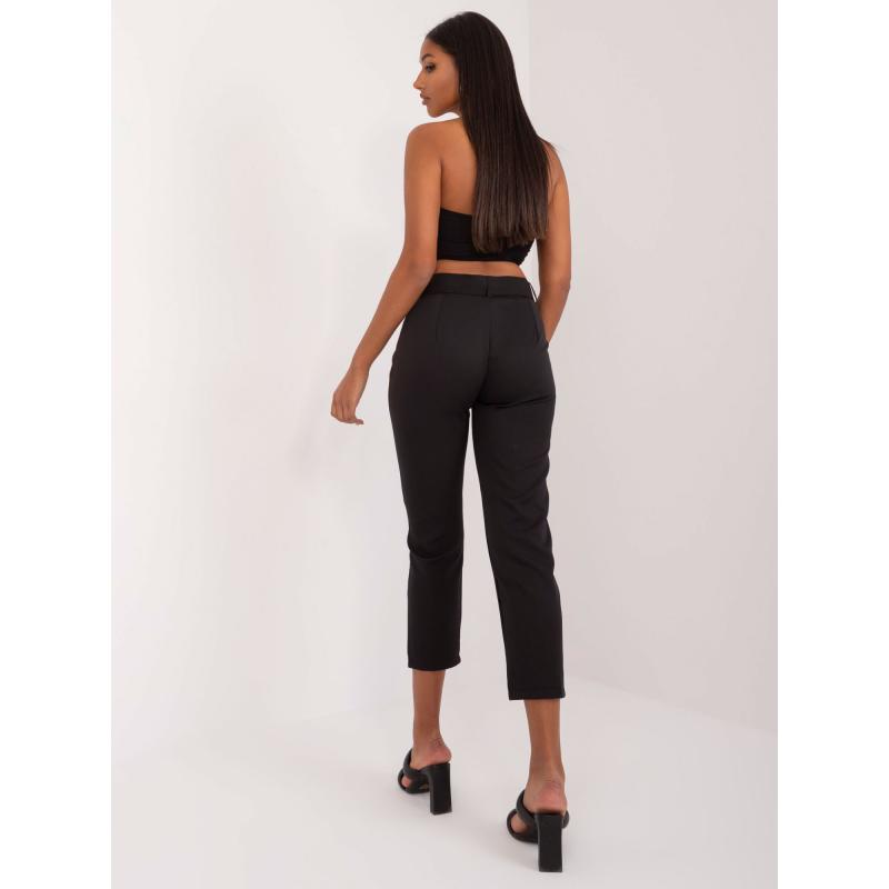 Dámské kalhoty zlátky OCH BELLA černé 