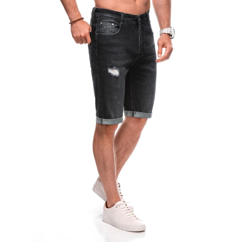 Férfi farmer rövidnadrág W506 fekete