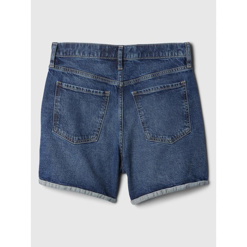 Džínsové midi šortky