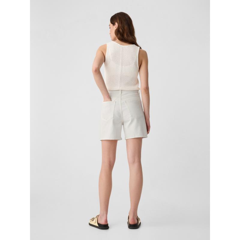 Džínsové midi šortky