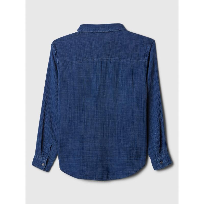 Oversize mušelínové tričko