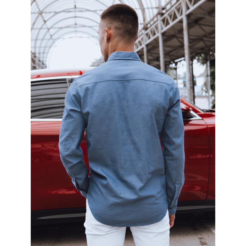 Pánská džínová košile DANA modrá