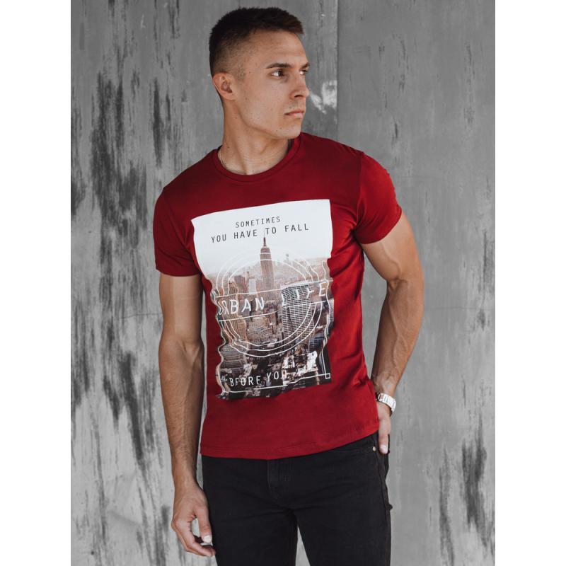 Pánské tričko SEMA bordó