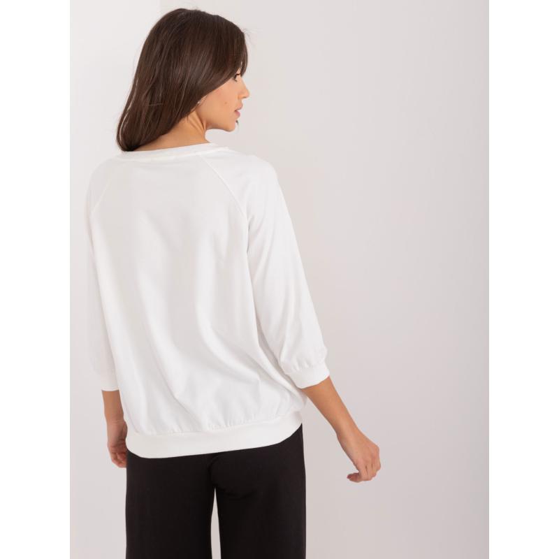 Dámska blúzka s 3/4 rukávom ecru
