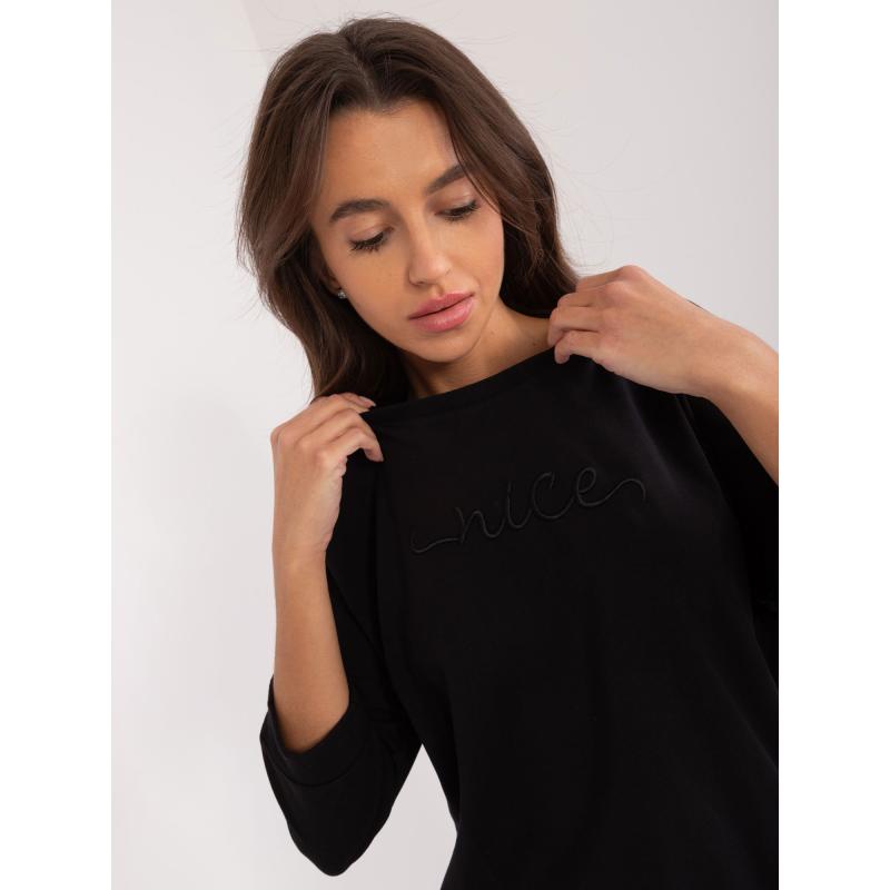 Női alkalmi blúz fekete