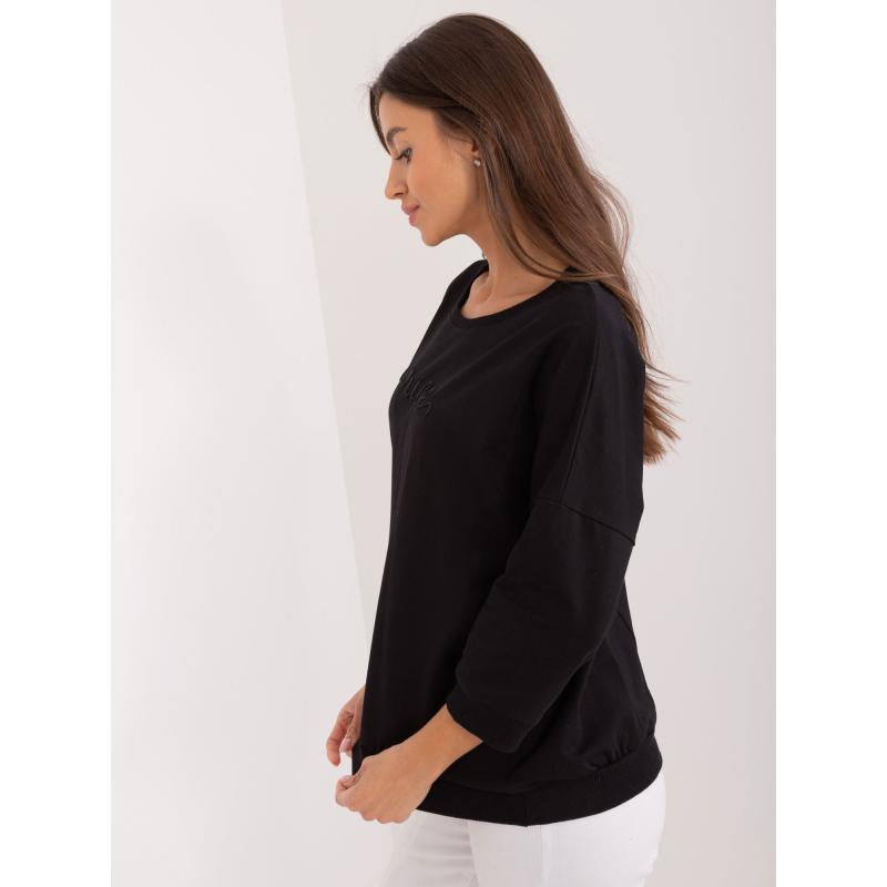 Női alkalmi blúz fekete