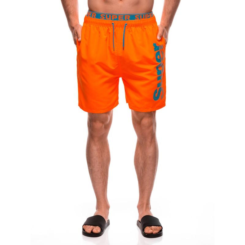 Pánske plavecké šortky W511 oranžové