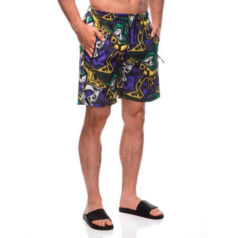 Pánske plavecké šortky W515 fialové