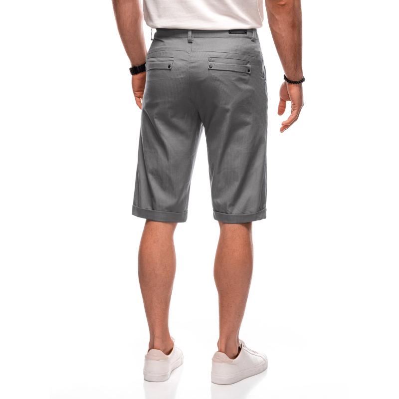 Pánské chino šortky W504 šedé