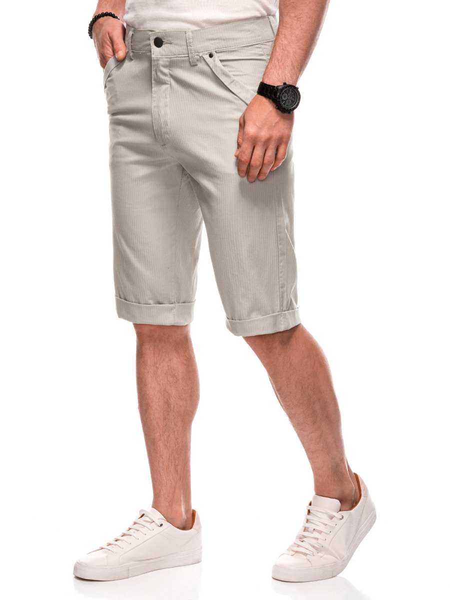 Pánské chino šortky W504 béžové