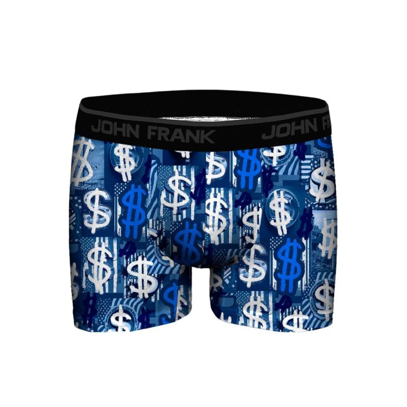 Pánske boxerky JOHN FRANK JFBDMOD119 Dollar glory