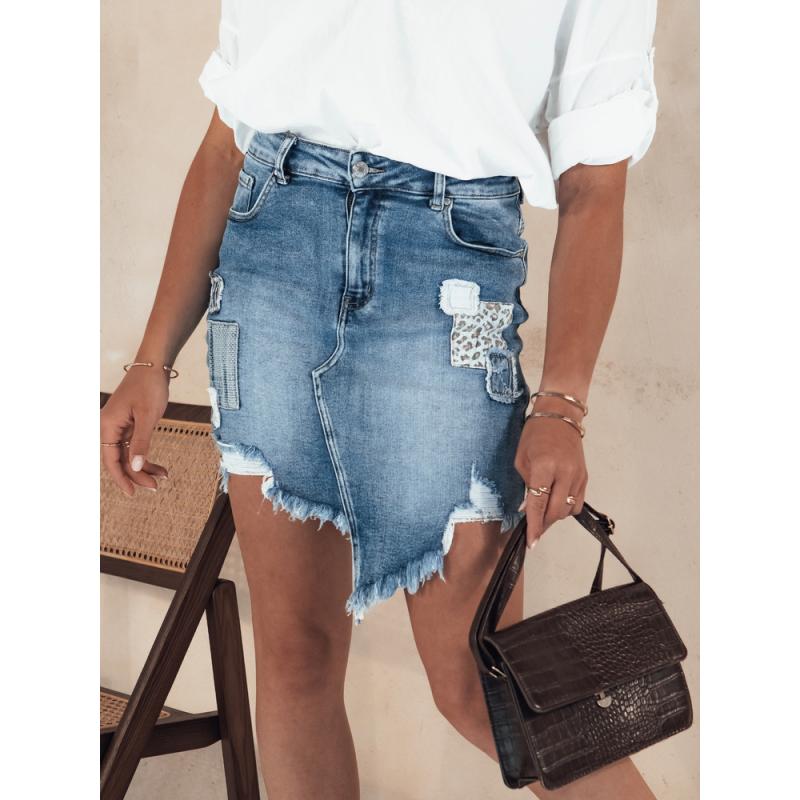 Dámská sukně TRENDY LOVE modrá