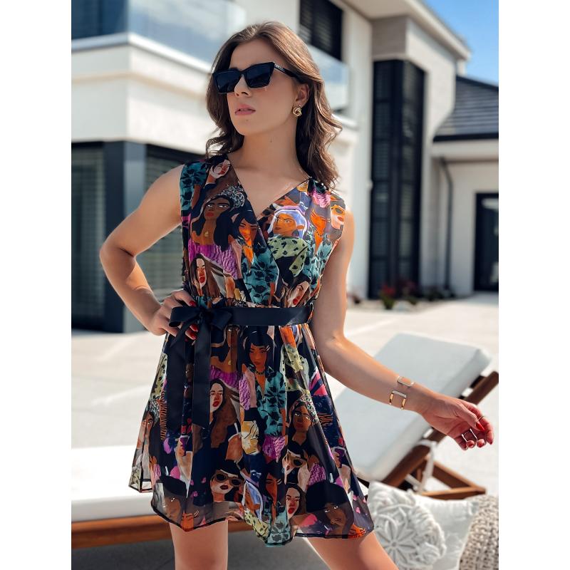 Női ISABELLA ruha fekete