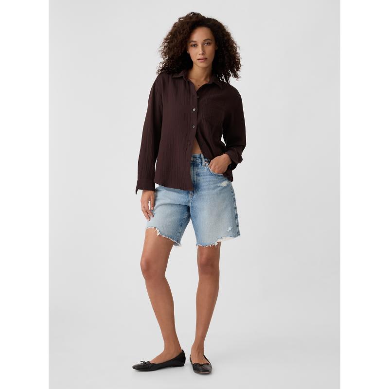 Koszula muślinowa oversize