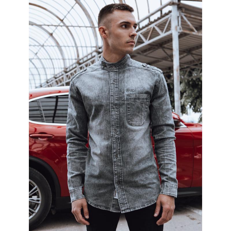 Pánská košile JAMI šedá