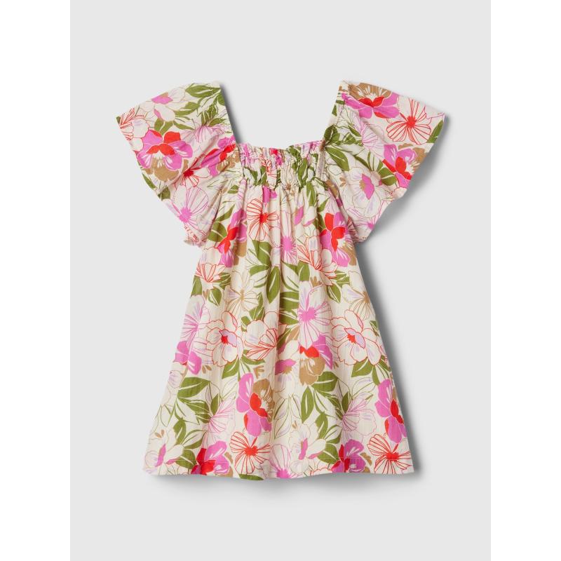 Detské vzorované šaty