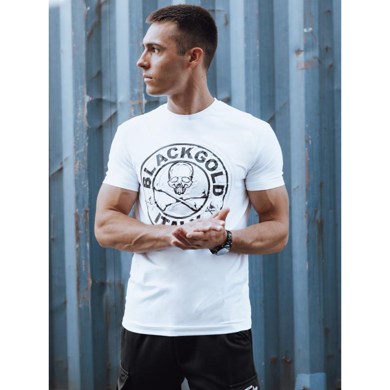 Férfi póló VOLAS fehérrel nyomtatott póló